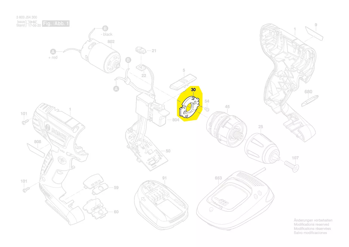 flasque réf. 2 609 005 196 Bosch